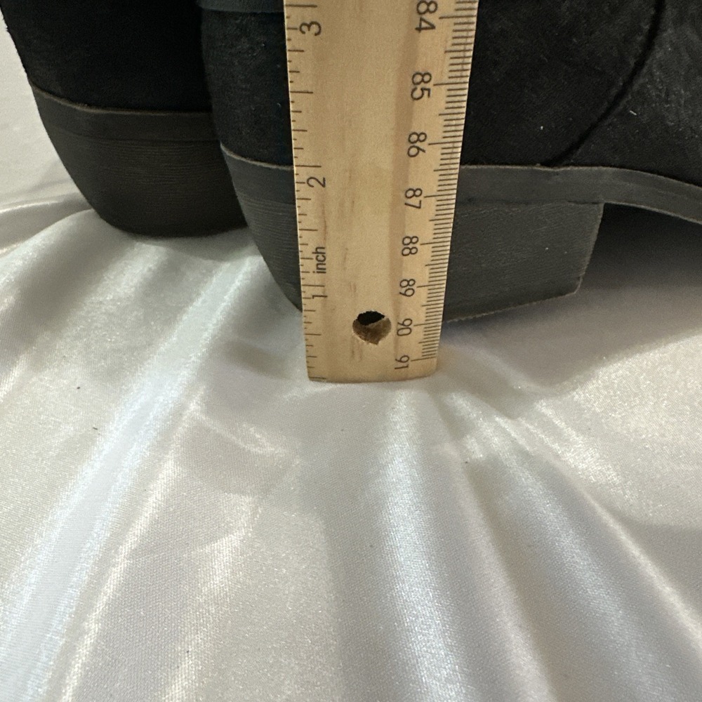 SO Swedish Knee High Boots Adjustable Fit Black Women's Size 7 - Picture 12 of 12